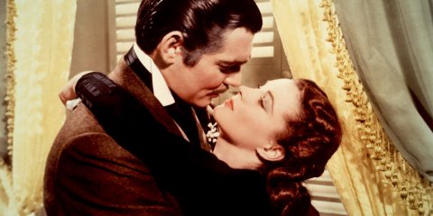 GONE WITH THE WIND, Clark Gable, Vivien Leigh, 1939.