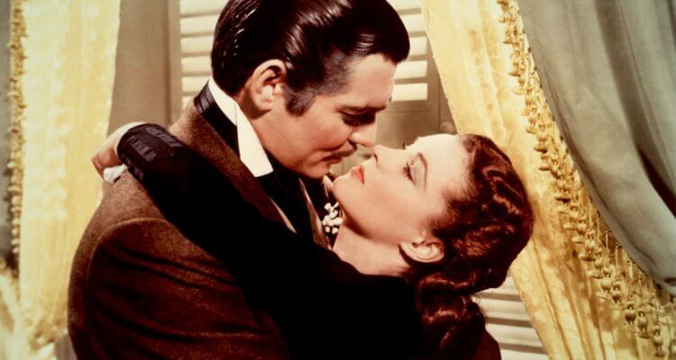 GONE WITH THE WIND, Clark Gable, Vivien Leigh, 1939.